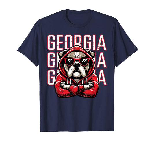 Bulldog Boys Youth Teen Kids Men Girls Women T-Shirt