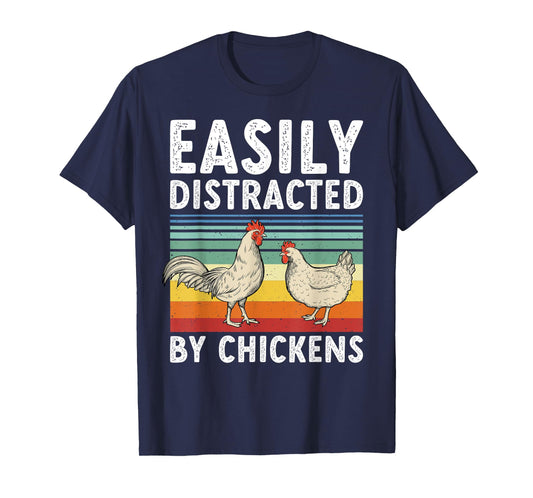Funny Chicken Poultry Farm Animal Farmer Hen Men Women T-Shirt