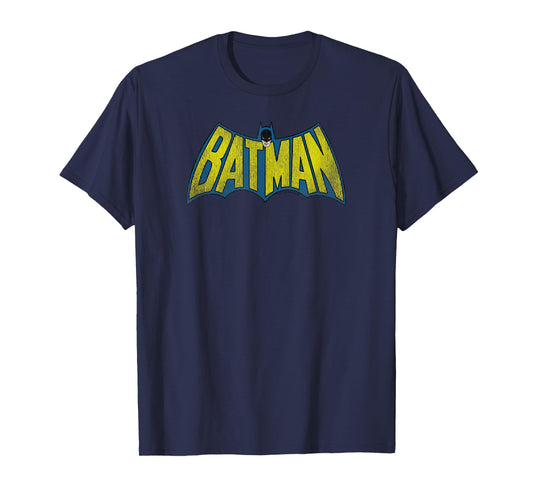 Batman Classic Logo Distressed T-Shirt