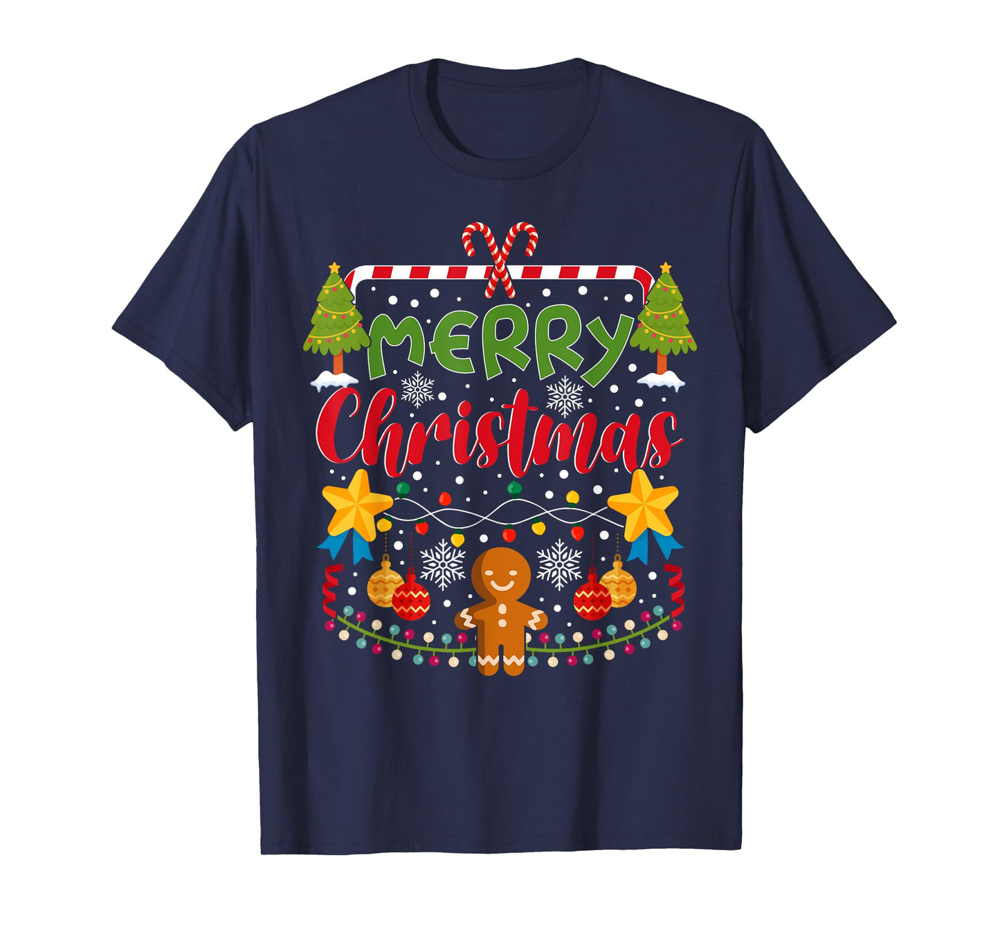 Merry Christmas gingerbread Matching Family Merry Christmas T-Shirt