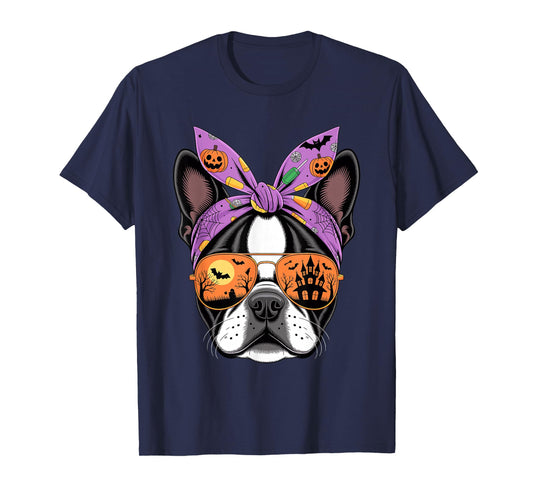 Halloween Bandana French Bulldog Frenchie T-Shirt