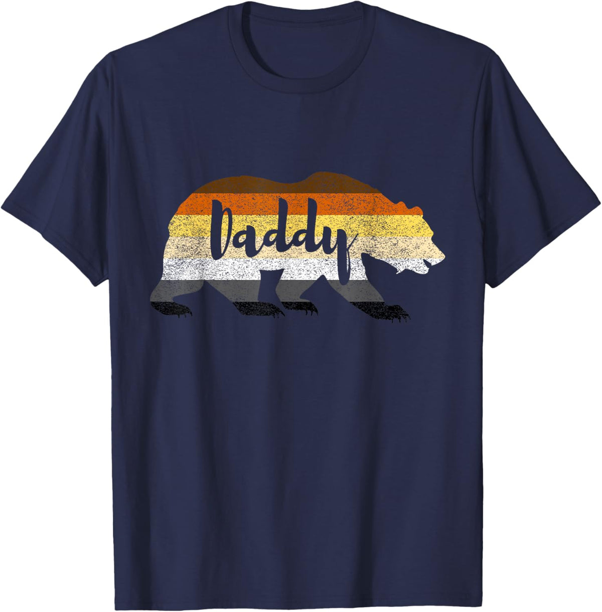 Gay Bear Pride T-Shirt - Daddy Bear Flag T-Shirt