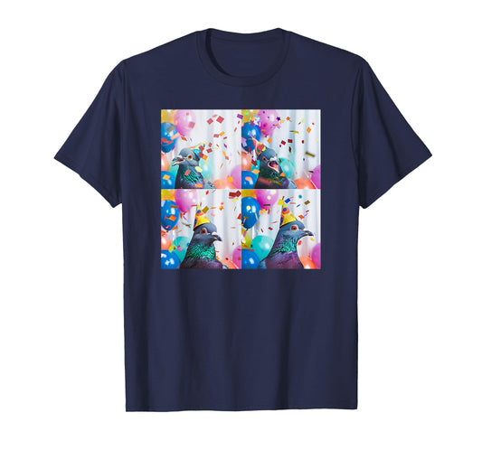 Pigeon Lover Pigeon Fancier Funny Racing Pigeon Birthday T-Shirt