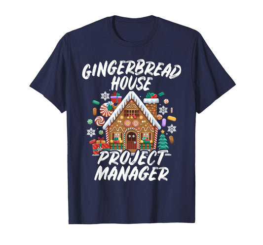 Fun Gingerbread House Christmas: Mens & Womens Graphic T-Shirt