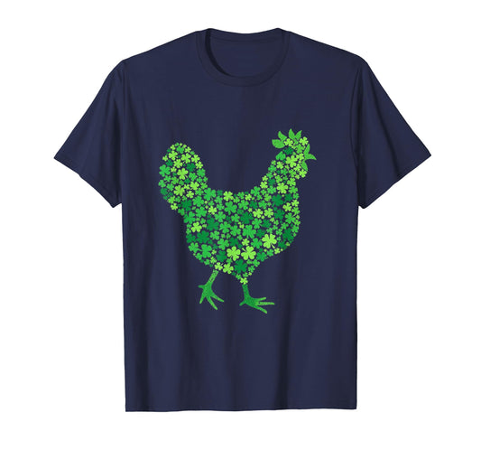 st patrick 's day rooster Irish Chicken St. Patrick’s Day T-Shirt