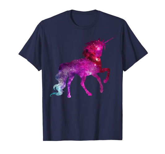 Unicorn Galaxy Squad Girls Funny Galactic Space Gift T-Shirt