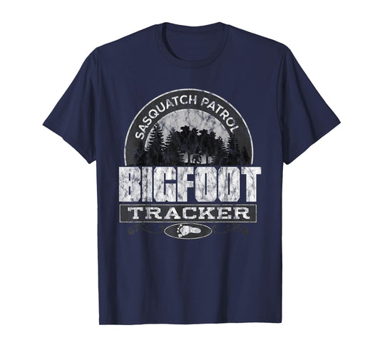 Sasquatch Patrol Big Foot Tracker I Believe T-Shirt