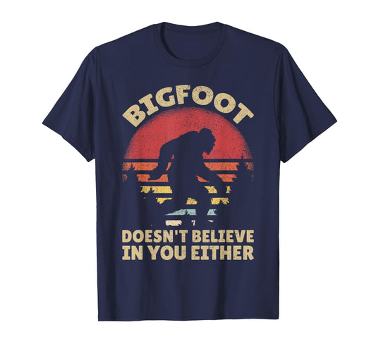 Bigfoot Costume Kids Sasquatch Outfit Big Foot Mens Bigfoot T-Shirt