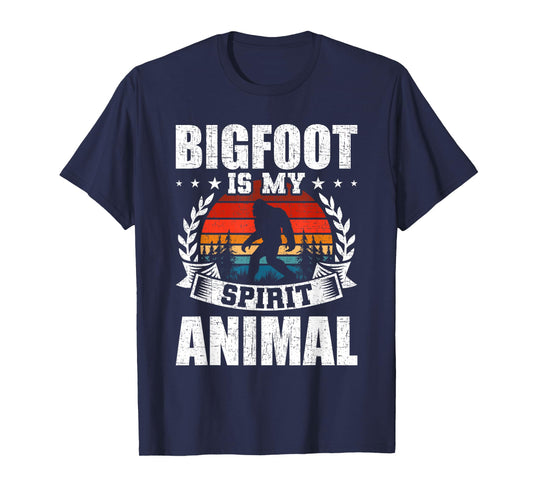 Bigfoot is My Spirit Animal lover T-Shirt
