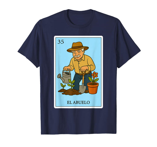 El Abuelo | Spanish-Mexican Bingo Gifts for Abuela T-Shirt