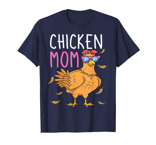 Chicken Mom Hen Lover Poultry Farmer Chicks Mother's Day T-Shirt