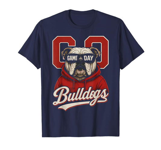 Bulldog Graphic Dawgs Men Women Kid Boy Girl T-Shirt