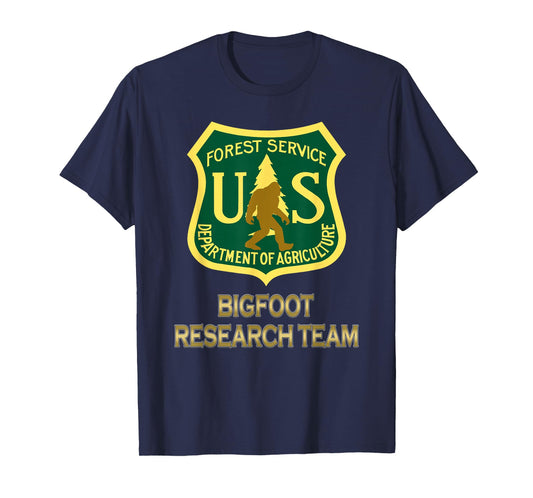 Bigfoot Research Team Funny T-Shirt T-Shirt