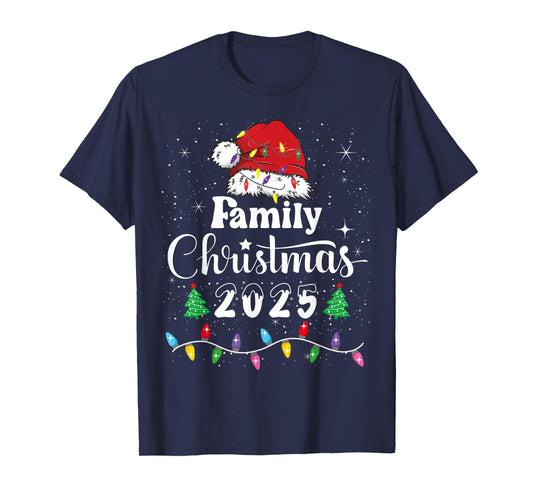 Family Christmas 2025 Matching Outfit Xmas Men Women Kids T-Shirt