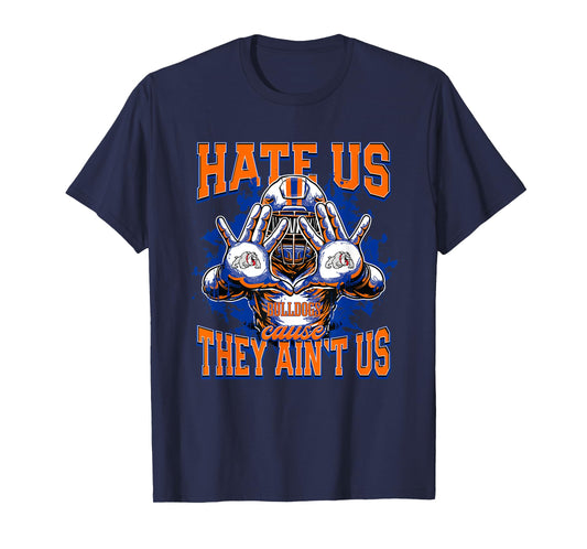 Freeport Bulldogs Logo Hate Us Cause They Ain't HS T-Shirt