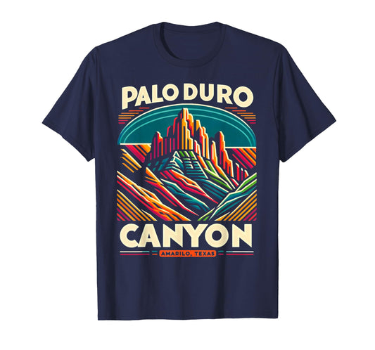 Palo Duro Canyon Amarillo Texas Off-roading Desert Camo T-Shirt