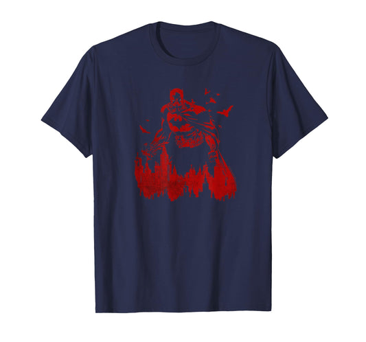 Batman Red Knight Gotham T Shirt T-Shirt