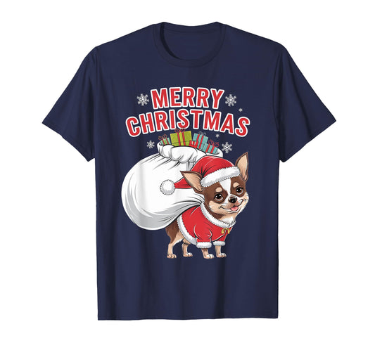 Merry Christmas Chihuahua T-Shirt