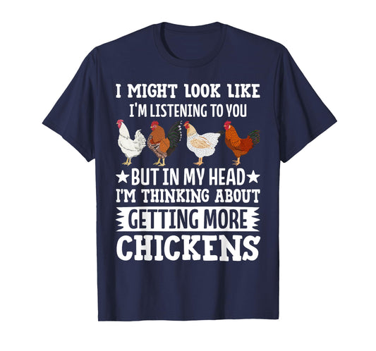 Funny Chicken Shirt For Women Men Farmer Chicken T-Shirt