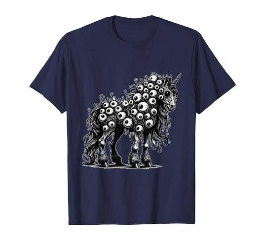 Weird Unicorn Eyeballs Alt Goth Grunge Dreamcore Weirdcore T-Shirt