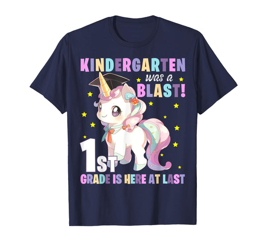 Kindergarten Graduation Unicorn Kindergarten Graduate Girls T-Shirt