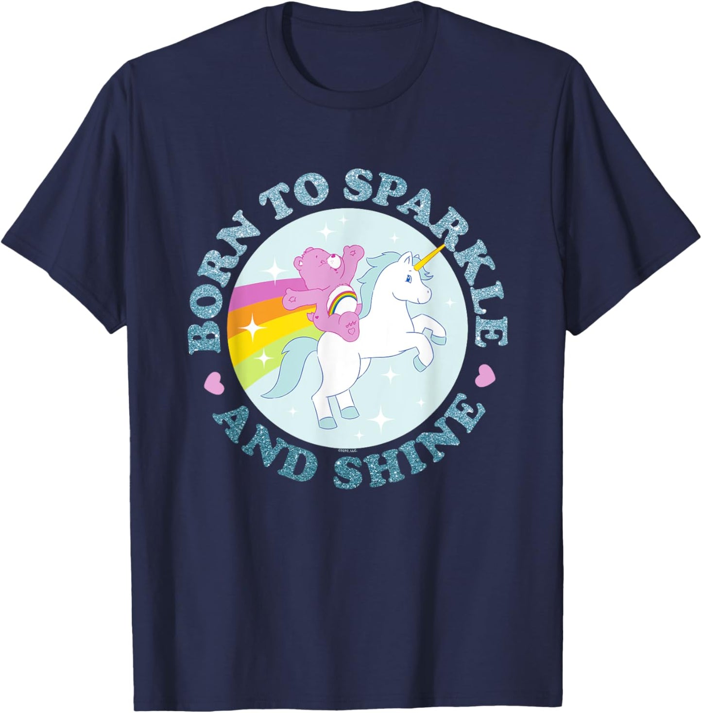 Care Bears Born To Sparkle And Shine With Cheer Bear T-Shirt