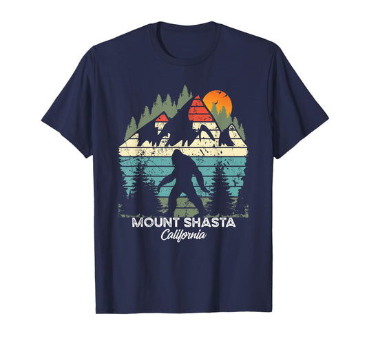 Vintage Mount Shasta California National Park Retro 80's T-Shirt
