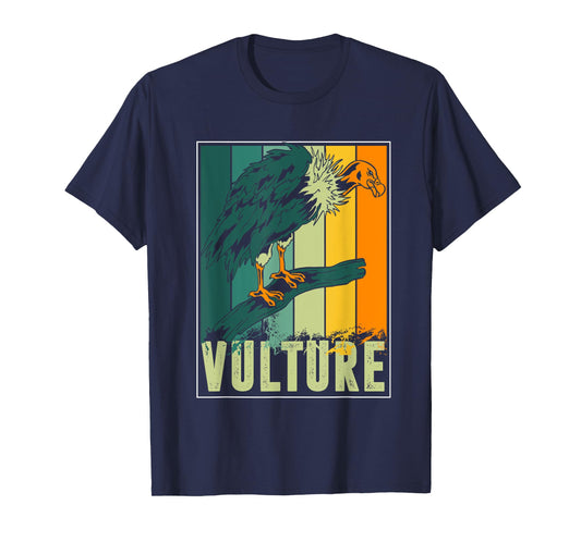 Carrion Vulture Scavenger Bird Retro Animal Vulture T-Shirt