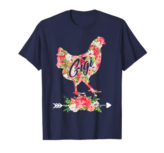 Funny Chicken Gigi Chicken Lover Mom Mommy Mothers Day Women T-Shirt