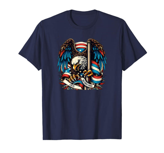 American Democracy Anti-Trump 1.20.25 The Eagle Cried Unisex Classic Fit Black T-Shirt