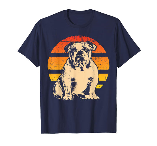 English Bulldog British Bulldog T-Shirt for Men Women Kids