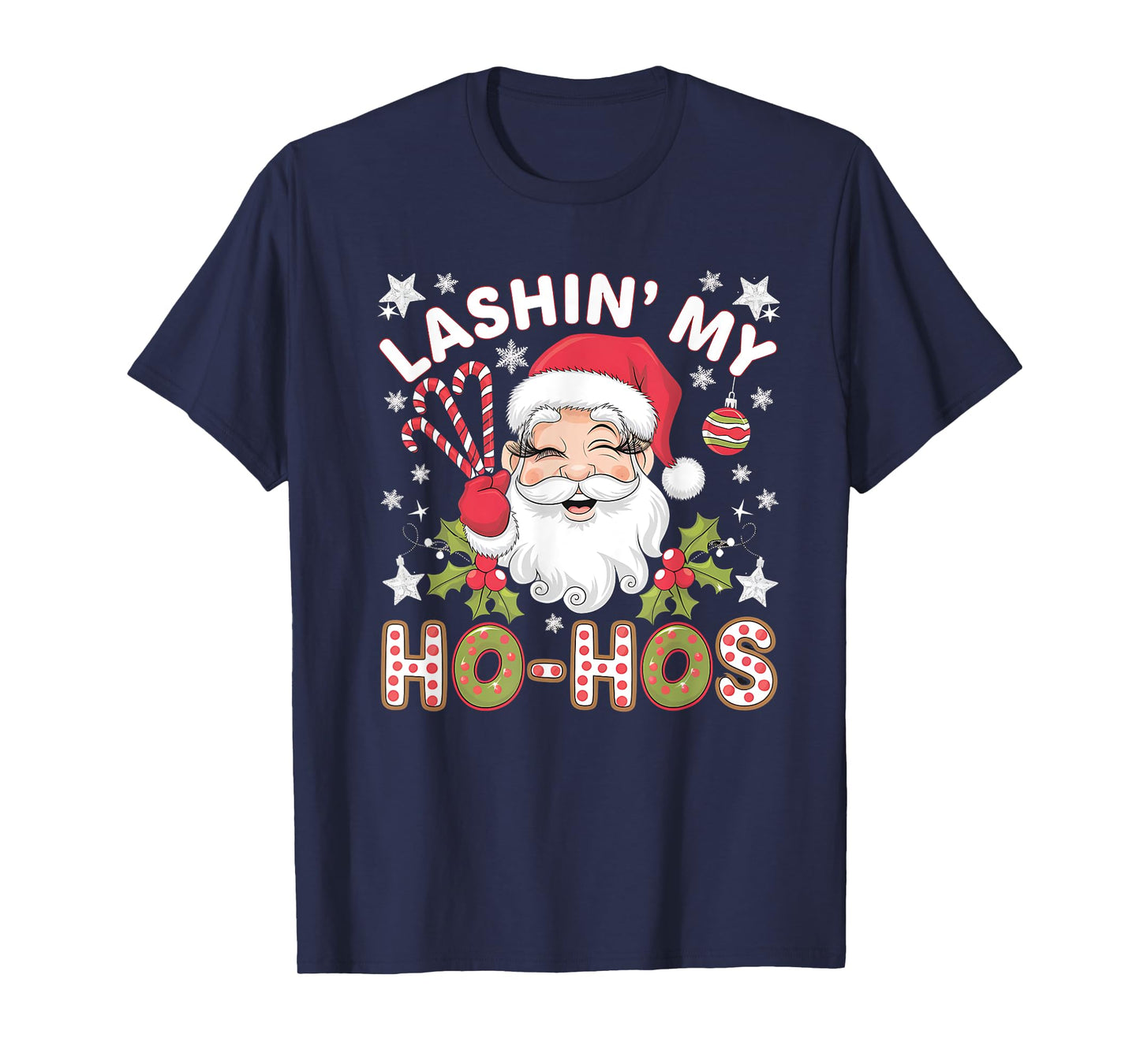 Xmas Cosmetics Lash Artist Lash Tech For Women Girls T-Shirt