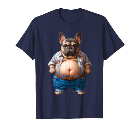 Hilarious Chunky French Bulldog Tee for Fat Dog Lovers T-Shirt