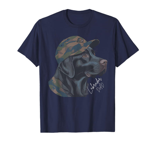 Funny Labs Hunting dad Breeder Labrador Lover Dogs Training T-Shirt