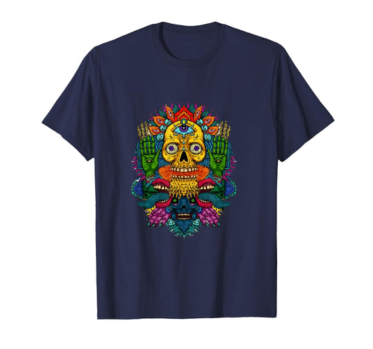 Awesome Ayahuasca Lover DMT Designs - Shaman Style T-Shirt