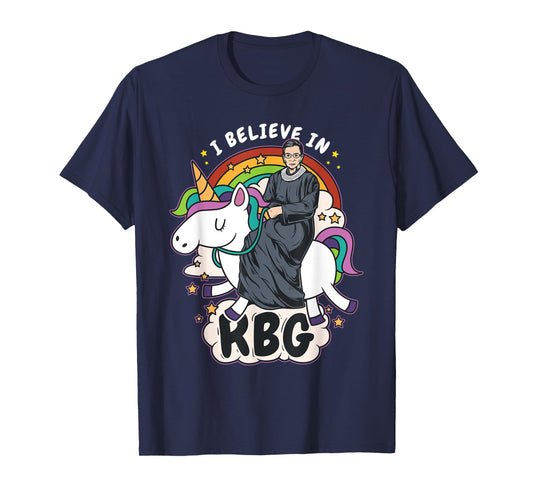 I Believe In RBG Unicorn Feminist T-Shirt T-Shirt
