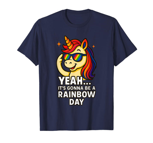 Unicorn Rainbow Day T-Shirt