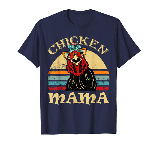 Chicken-Shirt Chicken Mama Hen Momma Funny Farm Mom T-Shirt