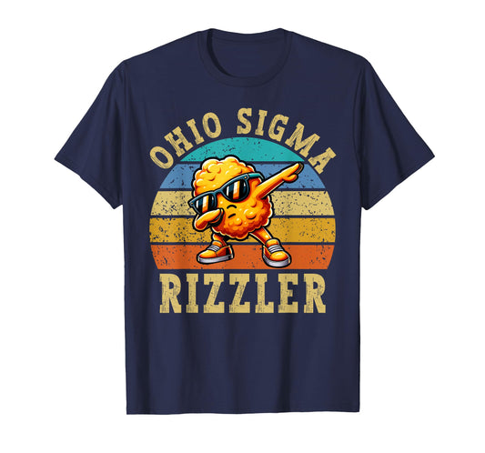 Ohio Sigma Rizzler Dabbing Chicken Nugget Rizz T-Shirt
