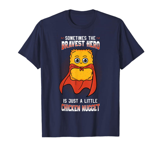 Chicken Nugget Fans Nuggies Lovers Nug Fast Food Eaters T-Shirt