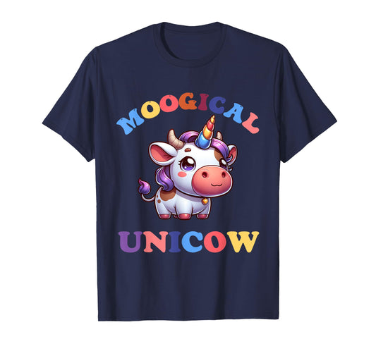 Moogical Unicow Funny Shirts Dairy Farmer Cattle Rancher T-Shirt