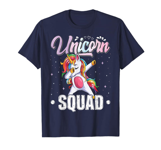 Unicorn Birthday party matching Set Family Unicorn Squad T-Shirt
