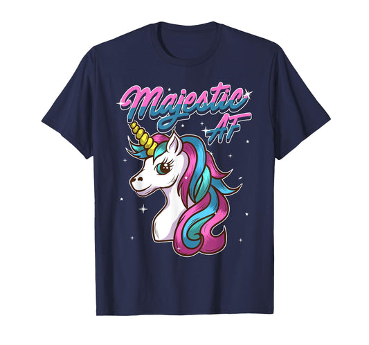 Unicorn T Shirt Majestic AF T Shirt Unicorn Shirts T-Shirt