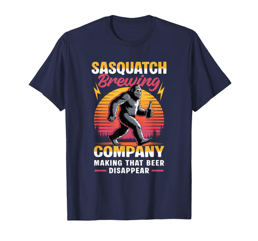 Sasquatch Brewing Company Bigfoot Making That Beer Disappear T-Shirt