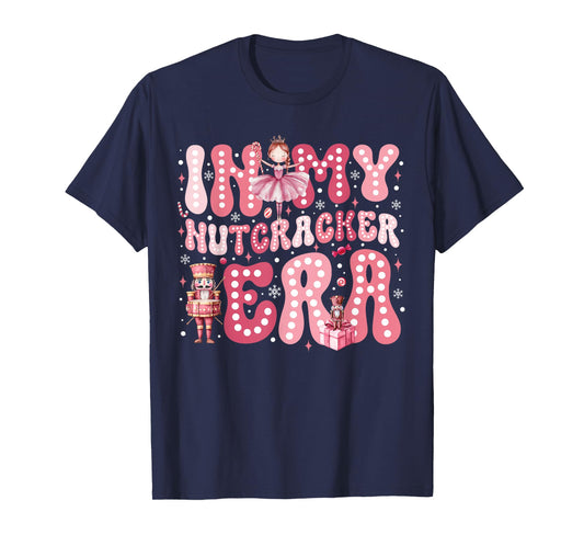 Pink Nutcracker Squad in My Nutcracker Era Pink Christmas T-Shirt