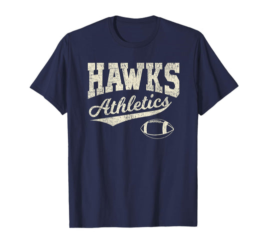 spirit wear, Hawks, high school football athletics T-Shirt