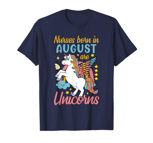 Nurse Born In August T-Shirt