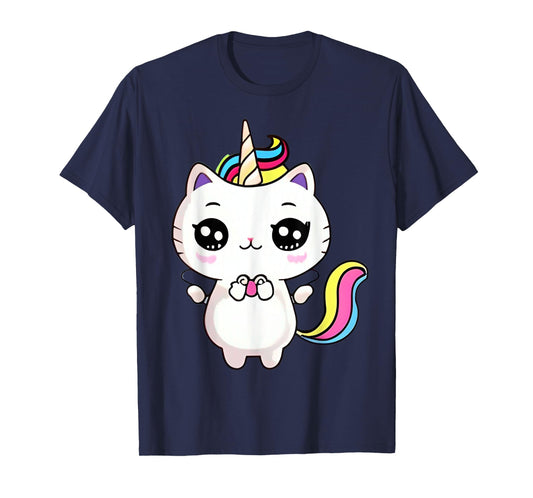 Caticorn Meowgical Rainbows shirt Cat Kittycorn Unicorn Tee T-Shirt