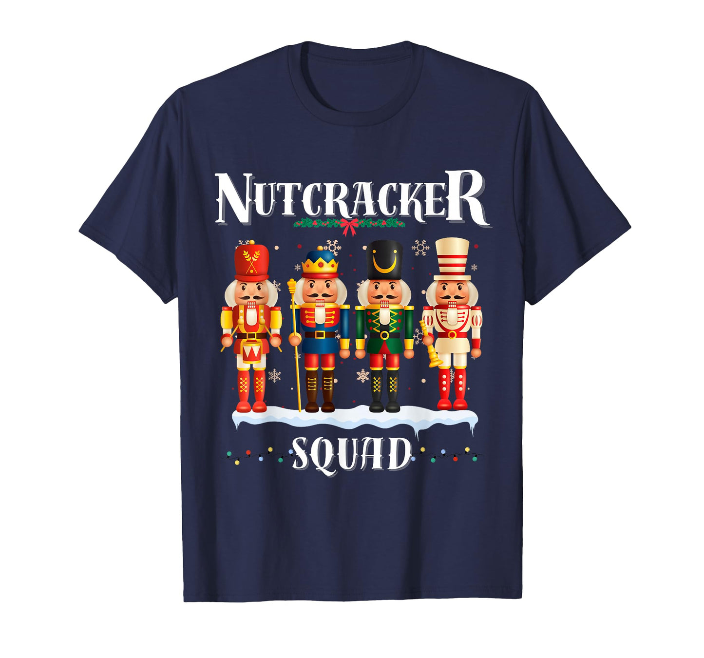 Nutcracker Squad Christmas Pajama Holiday Fun Festive boys T-Shirt