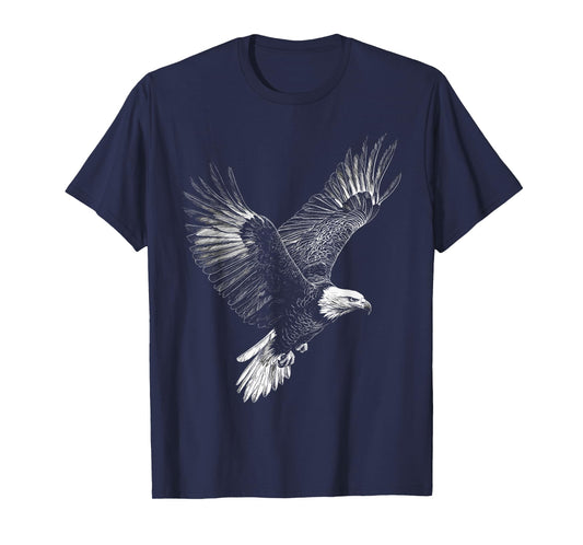 Bald Eagle 4th of July Men Women Kids Patriotic Eagle T-Shirt